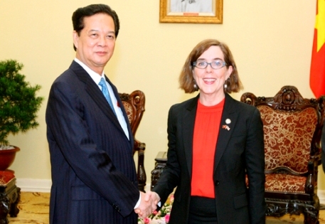 Premierminister Nguyen Tan Dung ist optimistisch über eine bessere Beziehung mit den USA